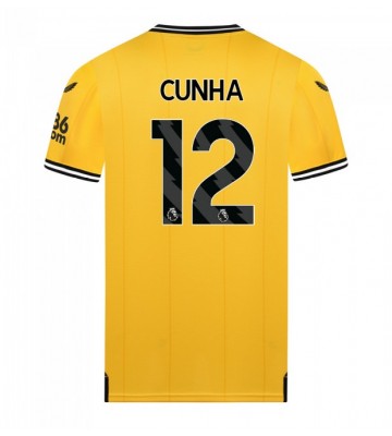 Maillot de foot Wolves Matheus Cunha #12 Domicile 2023-24 Manches Courte